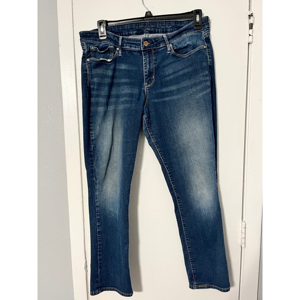 Signature by Levi Strauss Co Modern Slim Jeans Medium Wash Blue‎ Size 18M 34x32